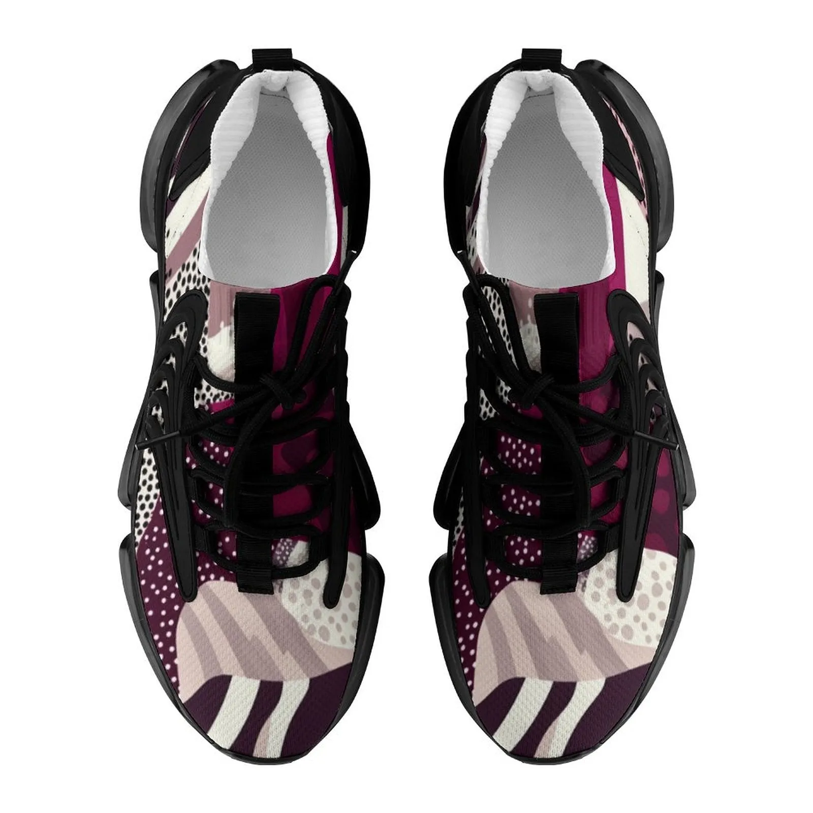 Elastic running shoes Men's Mesh Sneakers (F68)