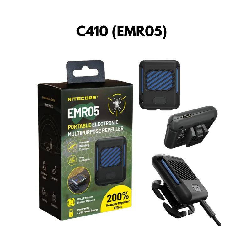 EMR05 Nitecore Ultralight and Portable Mosquito Repeller External USB-C Power