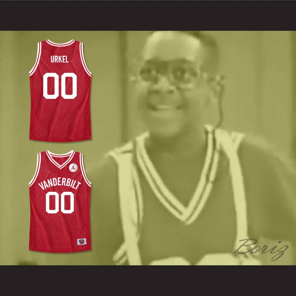 Family Matters Steve Urkel 00 Vanderbilt Muskrats High School Basketball Jersey with Circle Patch