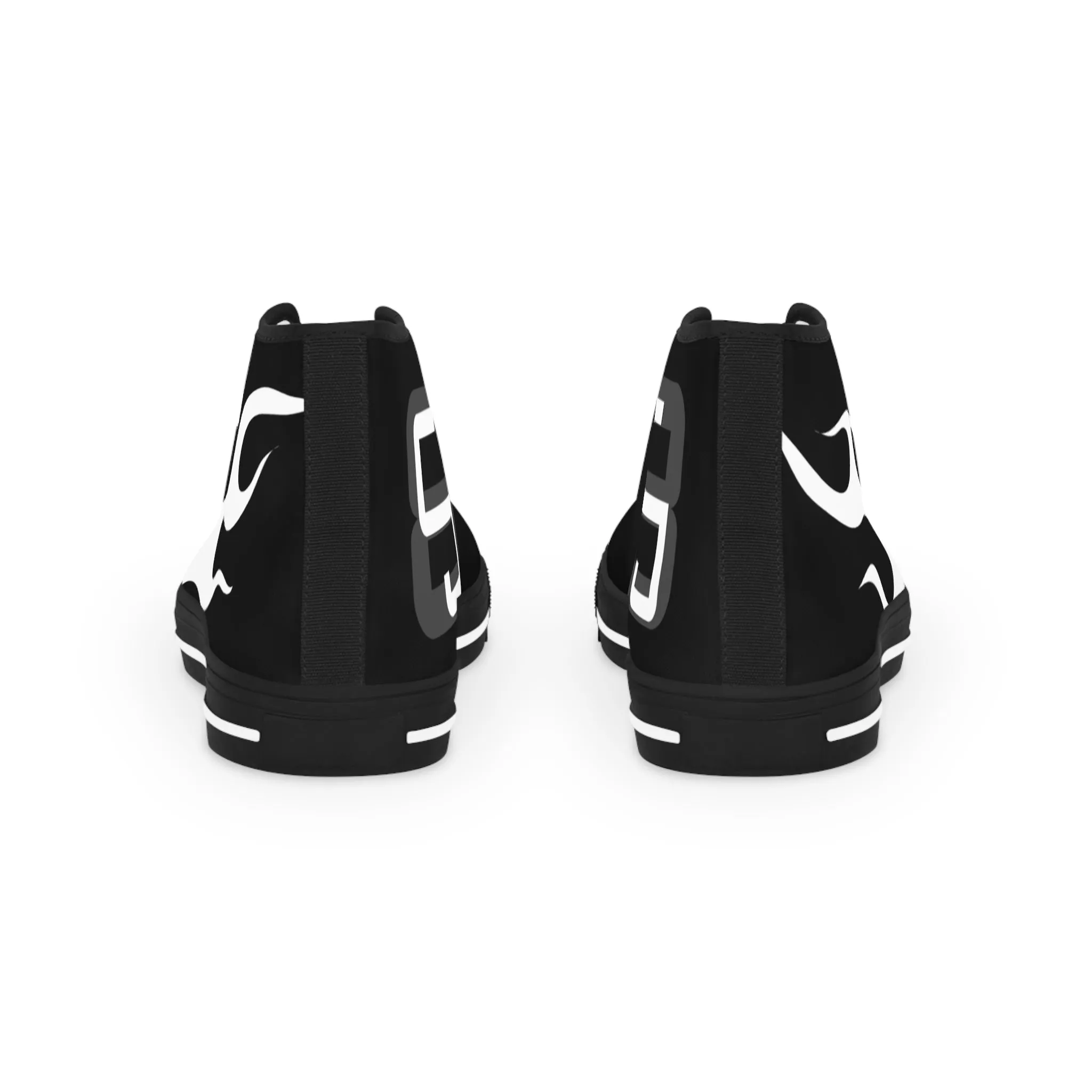 Flaming-Men's High Top Sneakers-CJ8