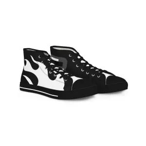 Flaming-Men's High Top Sneakers-CJ8