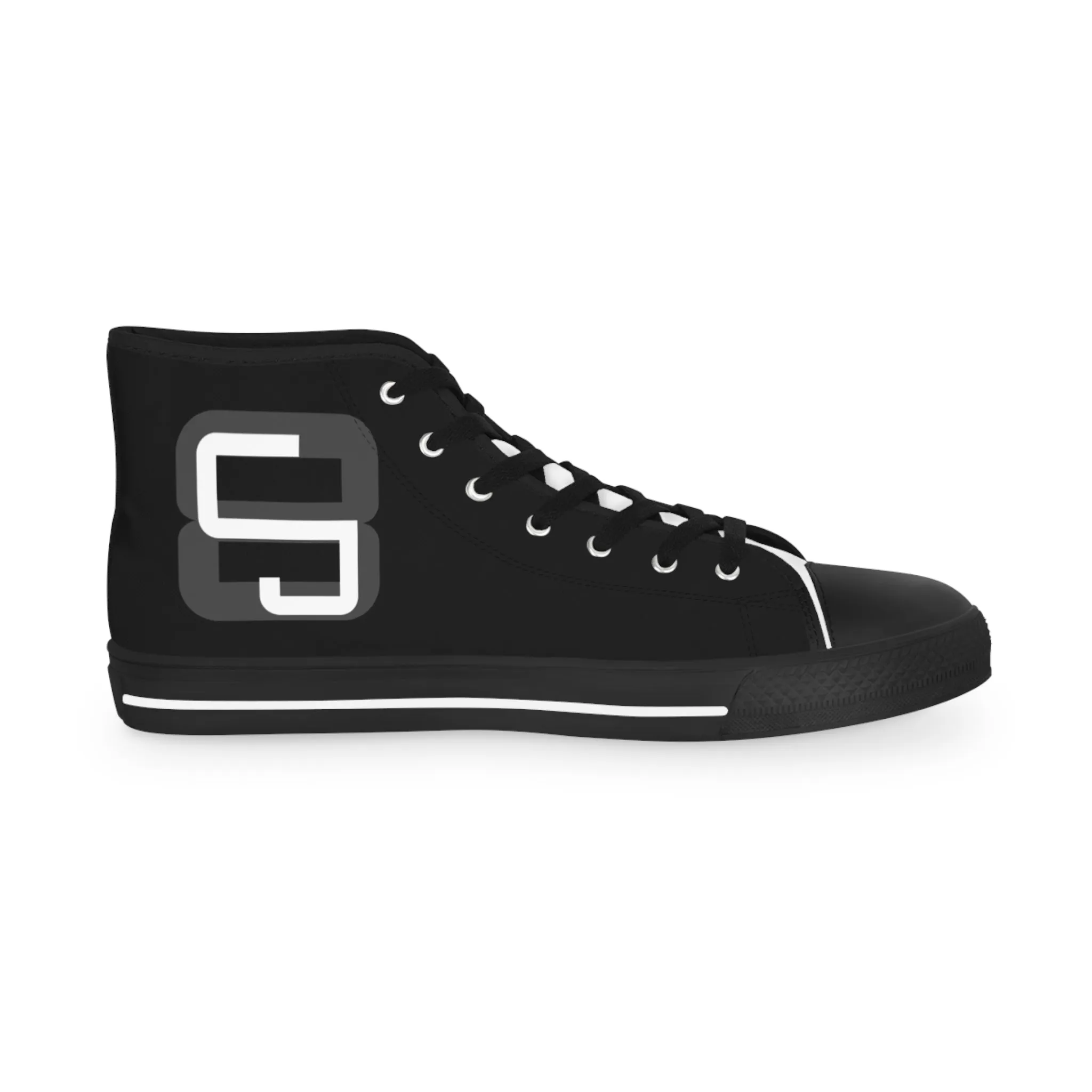 Flaming-Men's High Top Sneakers-CJ8