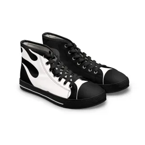 Flaming-Women's High Top Sneakers-CJ8