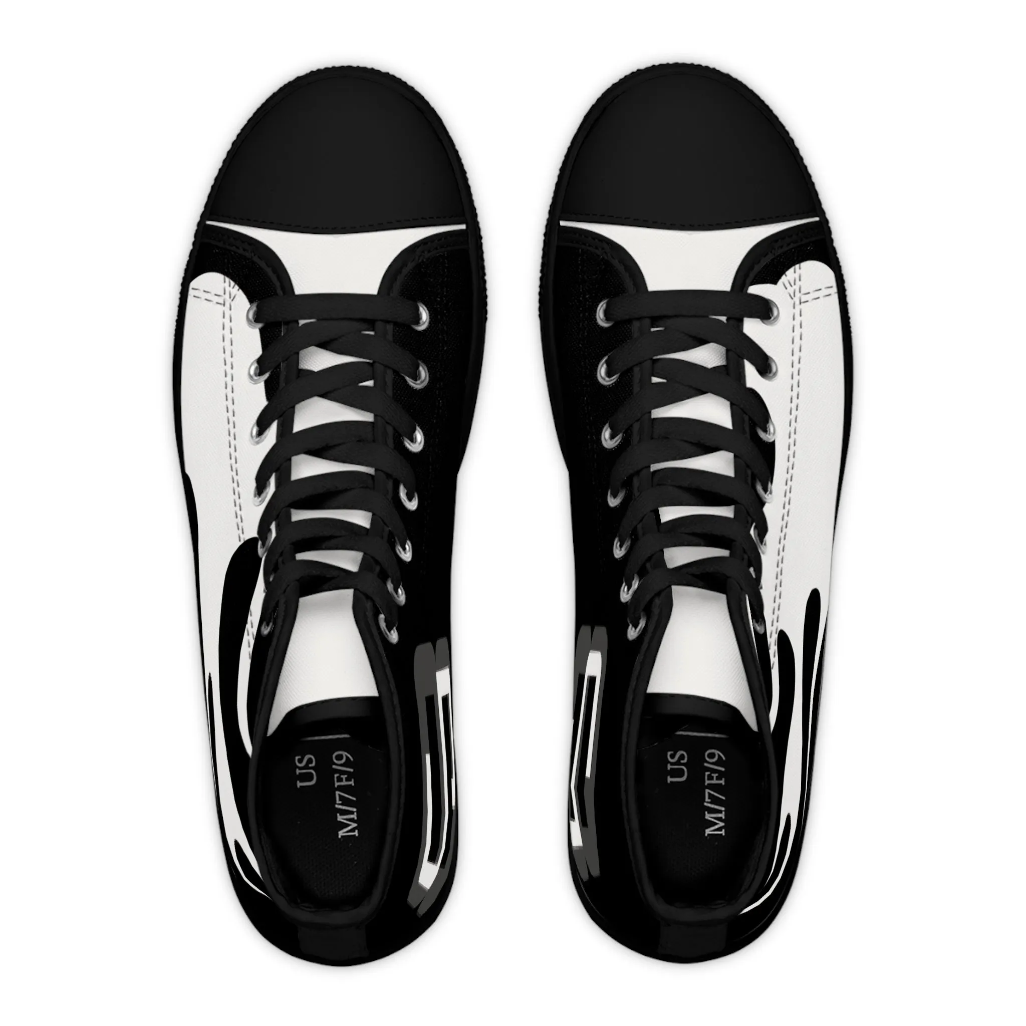 Flaming-Women's High Top Sneakers-CJ8