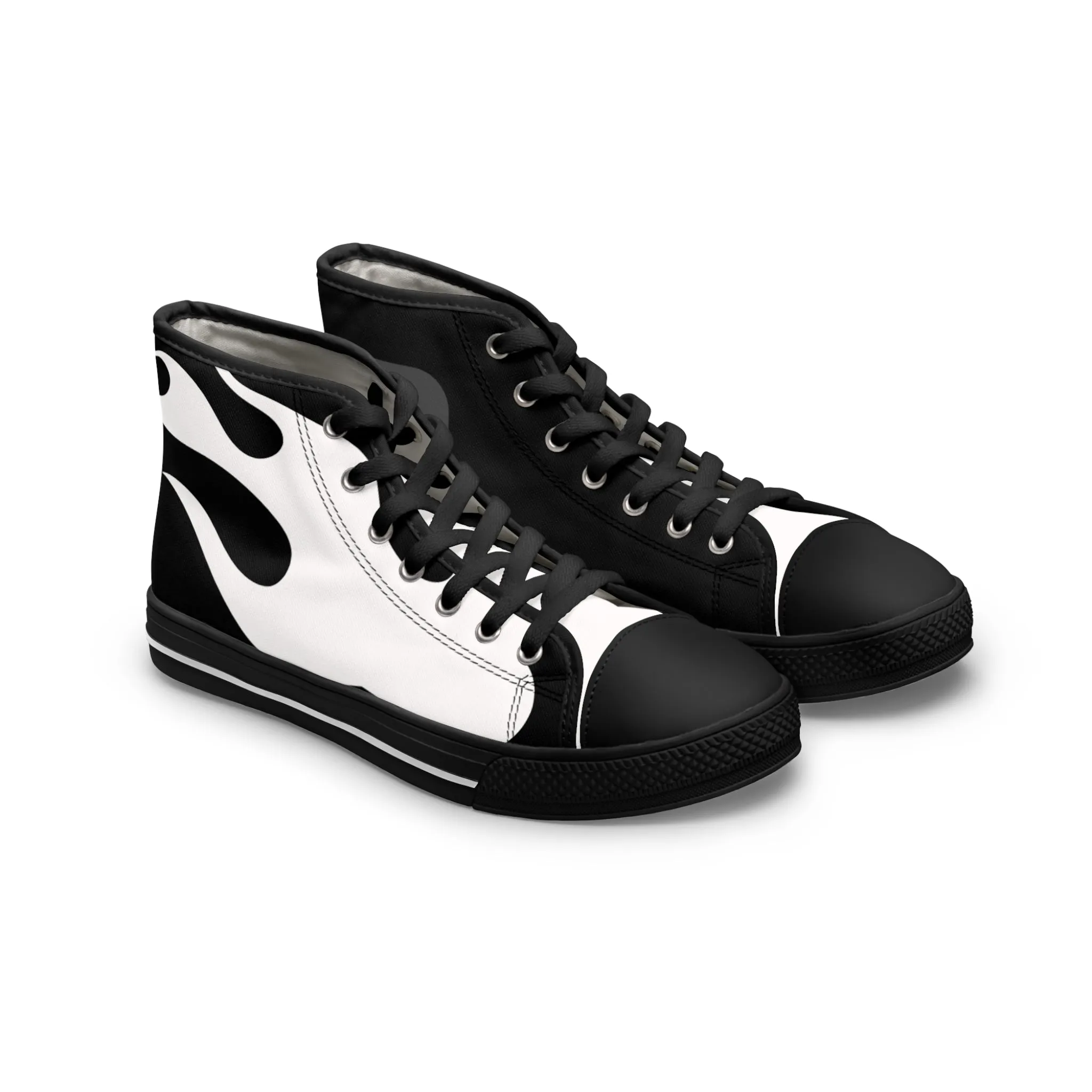 Flaming-Women's High Top Sneakers-CJ8