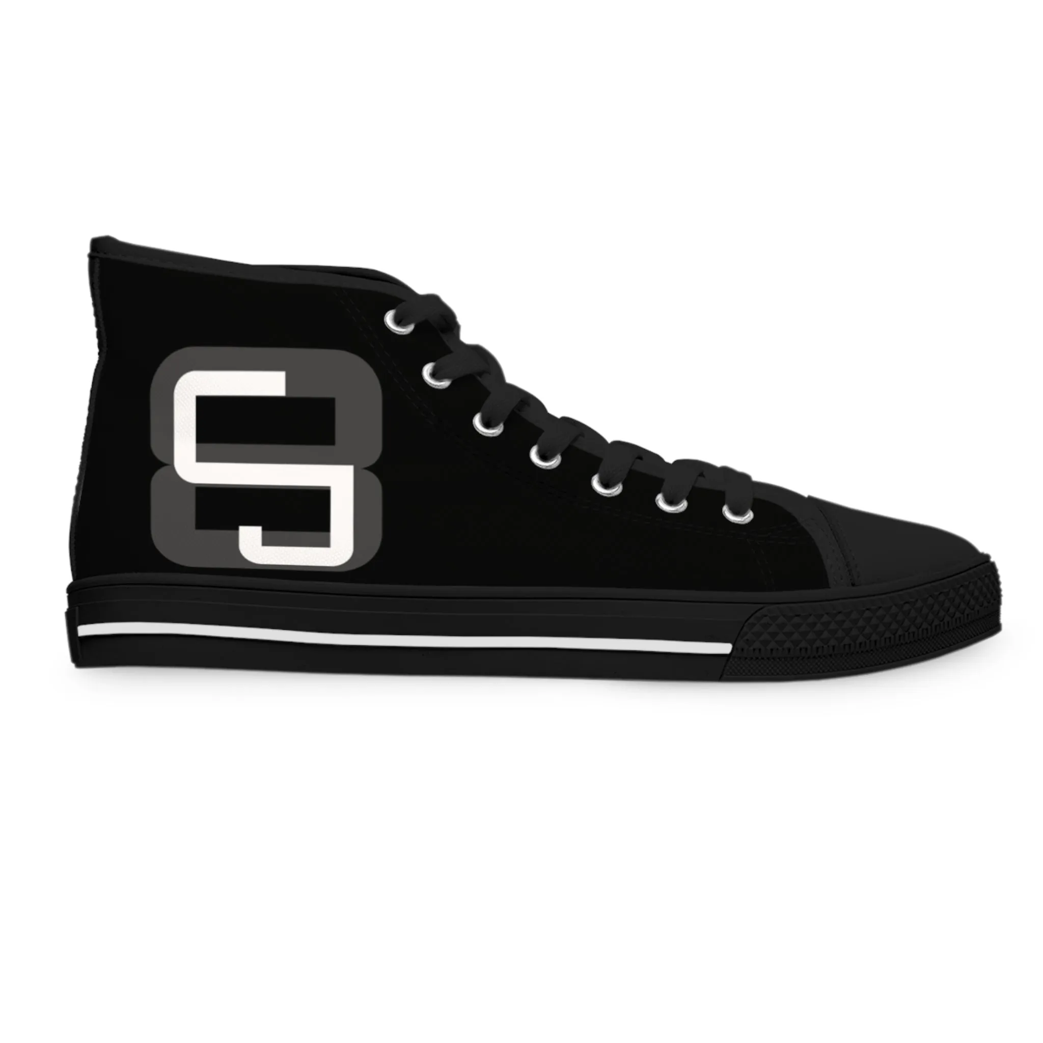 Flaming-Women's High Top Sneakers-CJ8