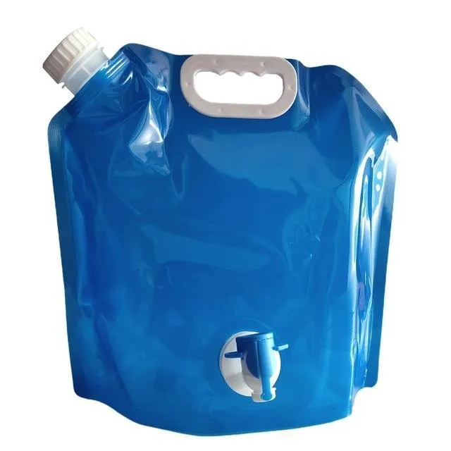 Foldable Outdoor Water Bag With Faucet
