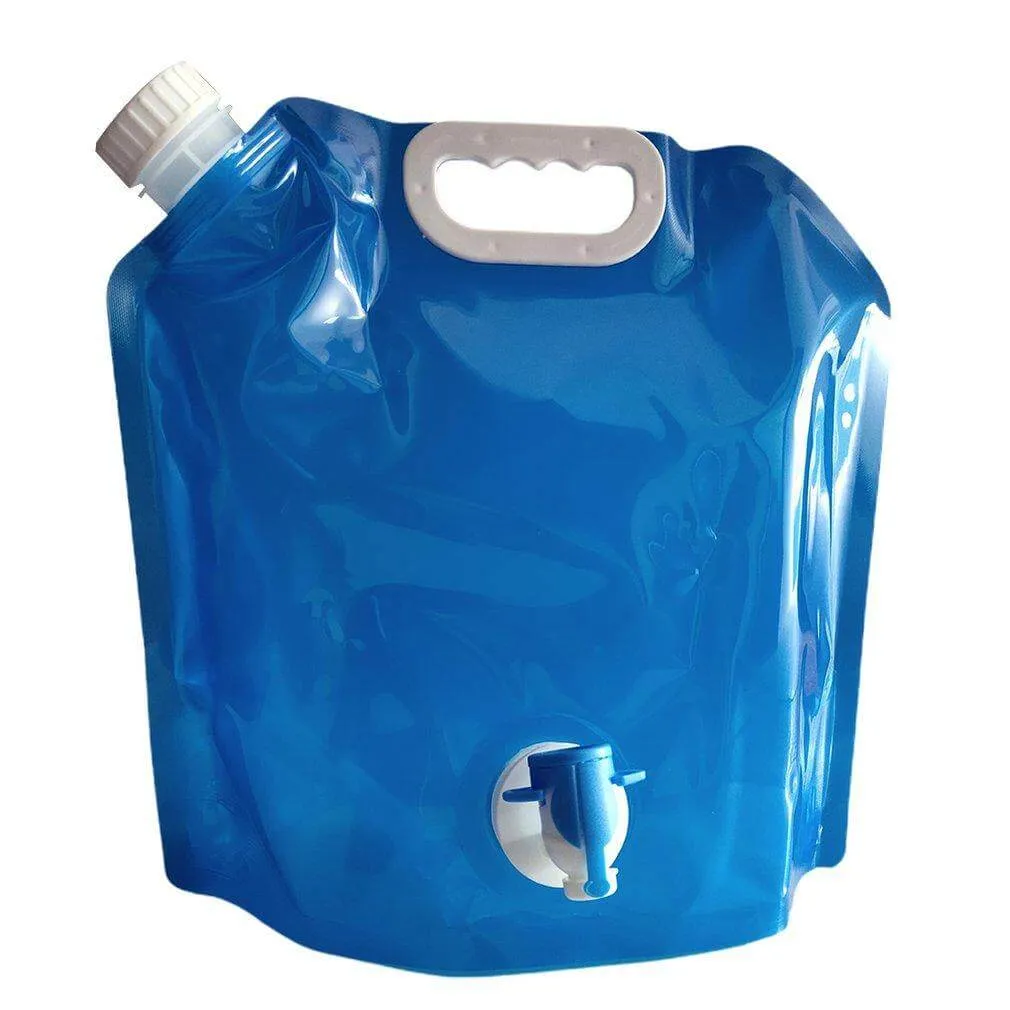 Foldable Outdoor Water Bag With Faucet