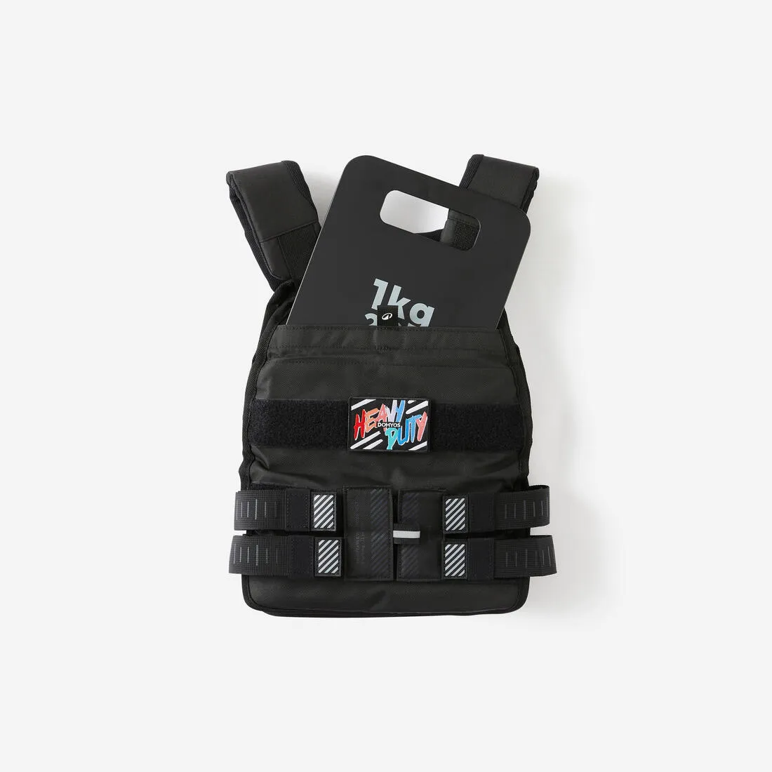 Gilet lesté de musculation ajustable - 6 à 10kg