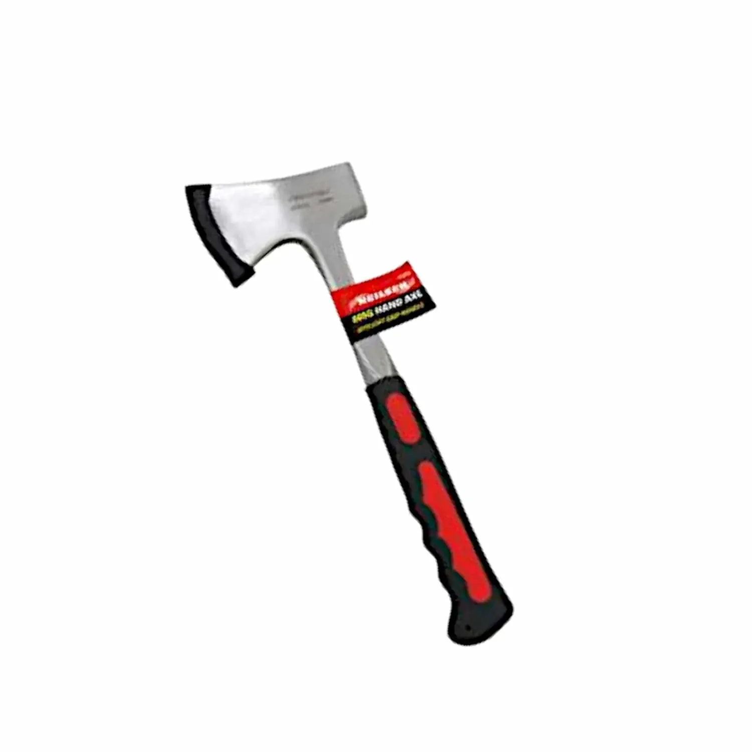 Hand Axe Hatchet Rubber Handle with Fully Forged Steel Head Firewood Splitter