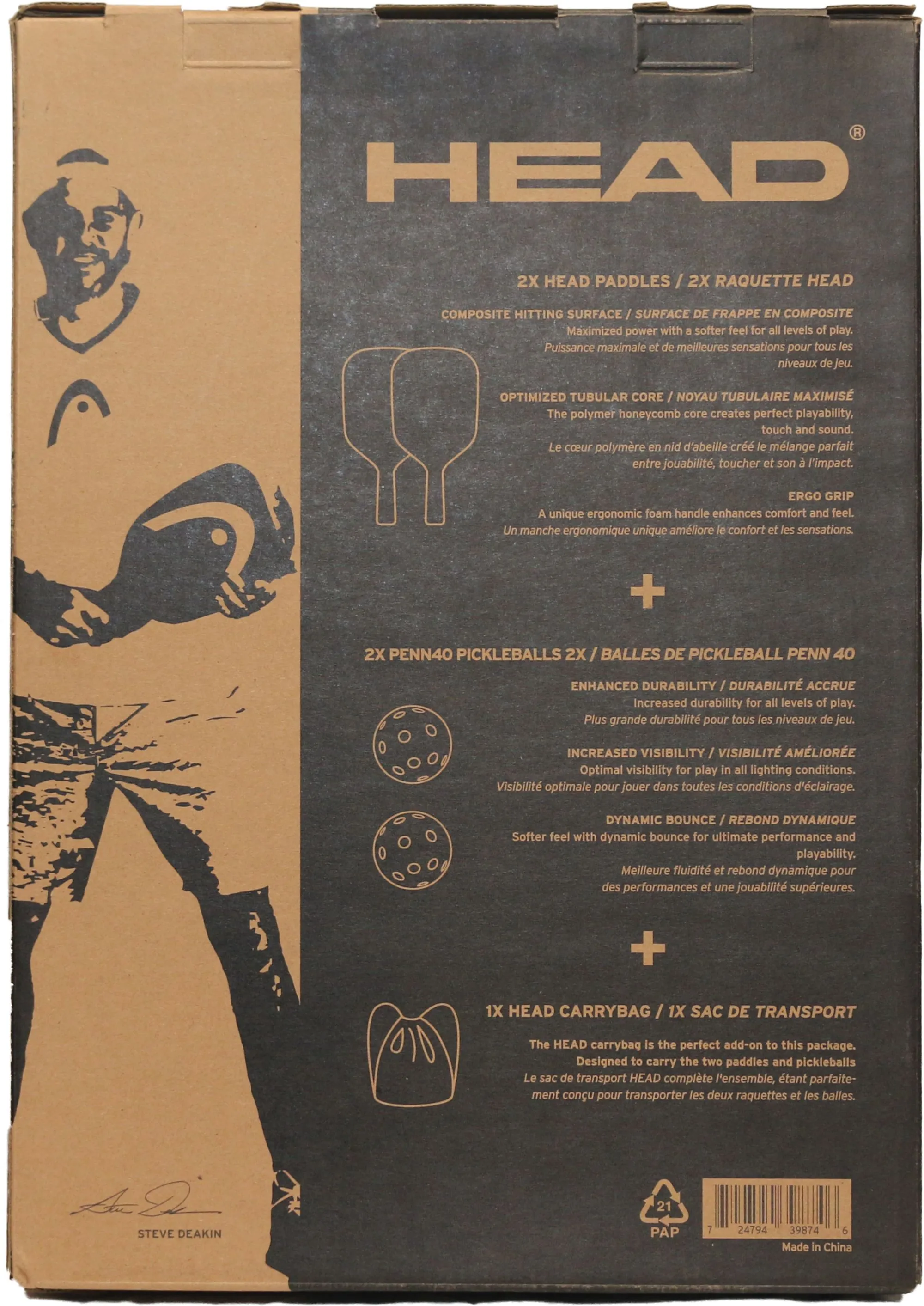 Head Flash Pickleball Pack (USAP Approved)