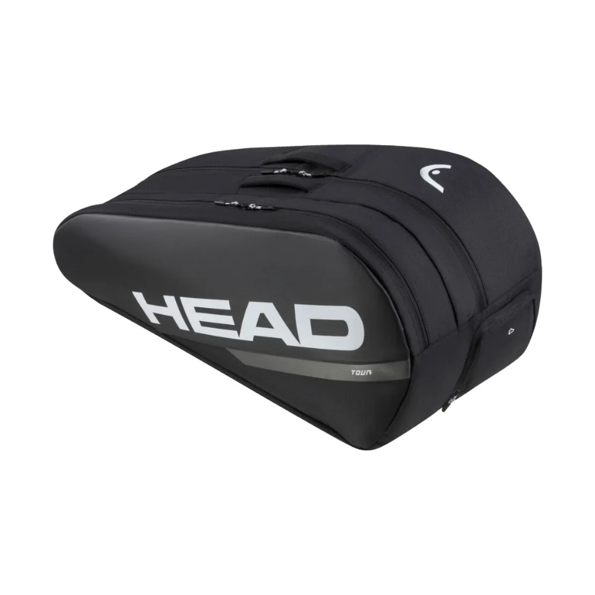 Head Tour Tennis Racquet Bag L BKWH (Black/White)