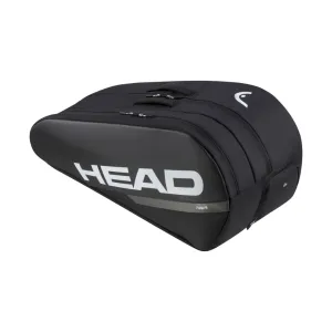 Head Tour Tennis Racquet Bag L BKWH (Black/White)