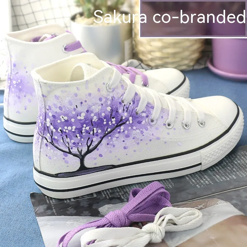 High Top Canvas Shoes
