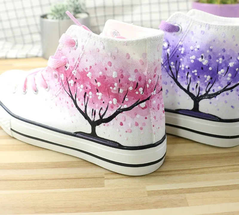 High Top Canvas Shoes