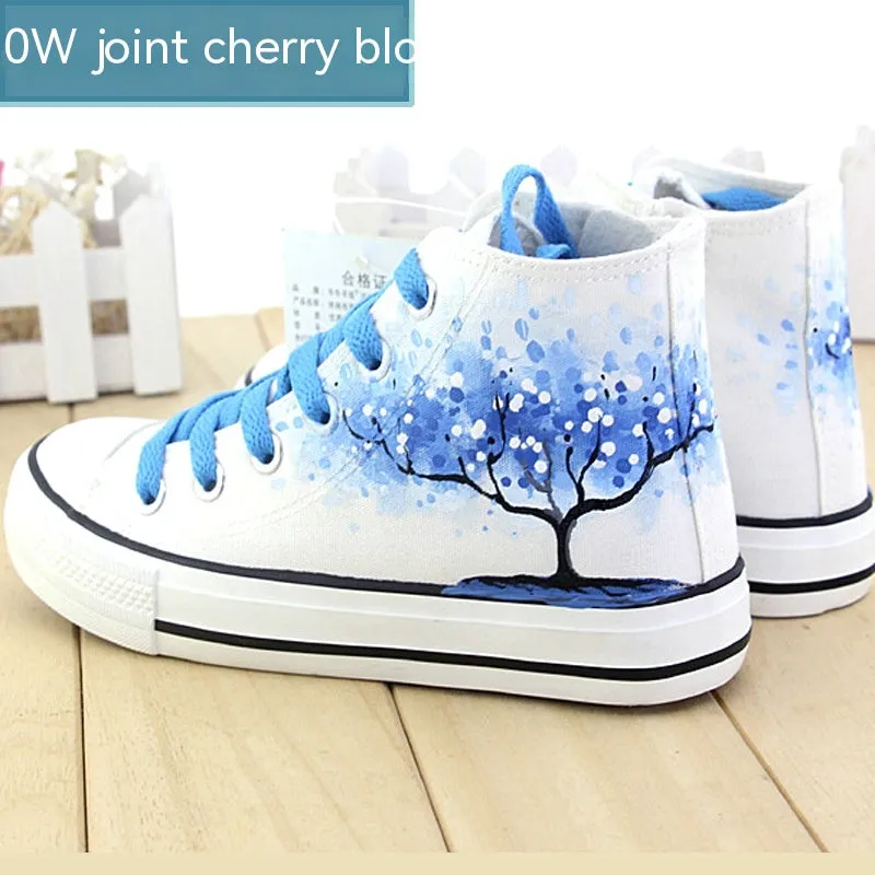 High Top Canvas Shoes