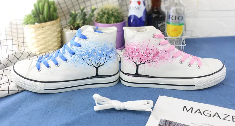 High Top Canvas Shoes