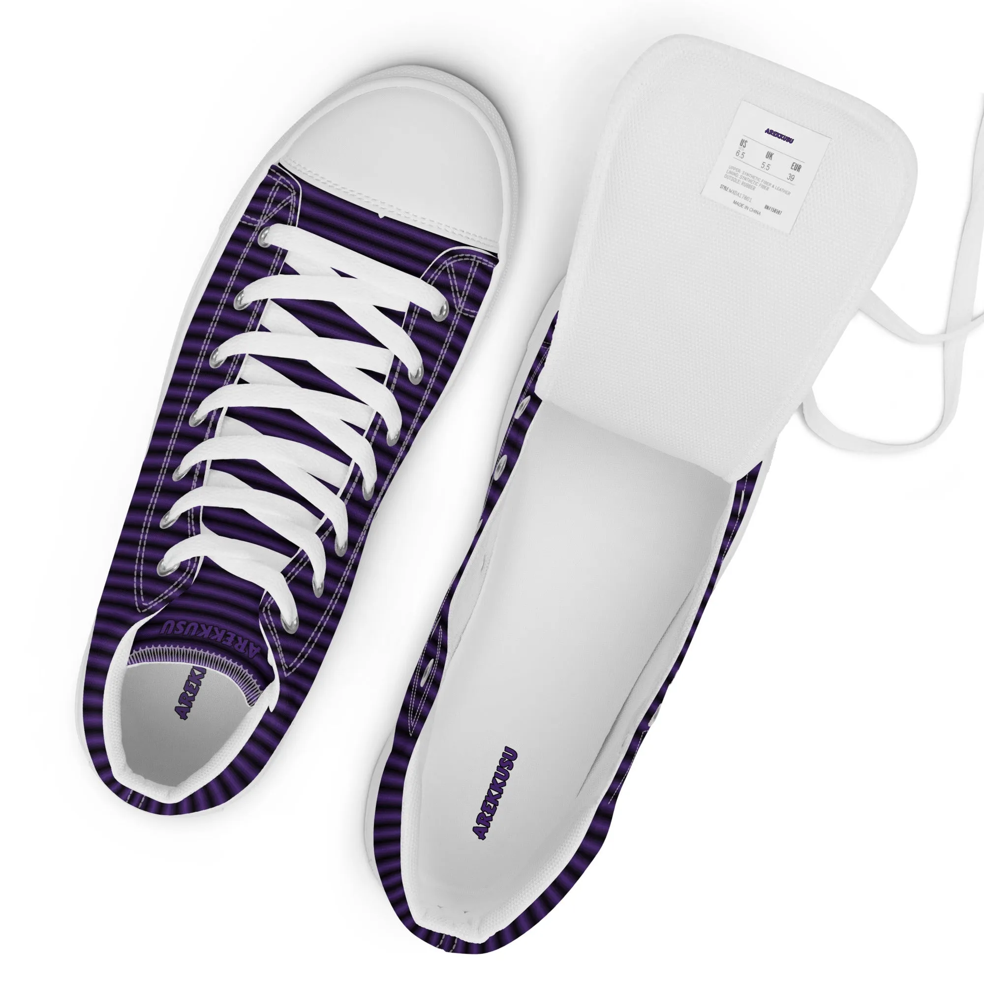 High Top Canvas Shoes