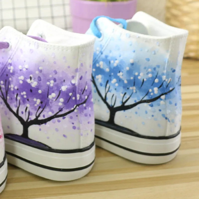 High Top Canvas Shoes