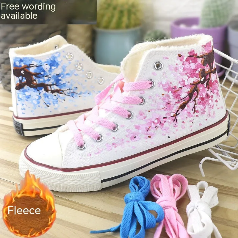 High Top Canvas Shoes