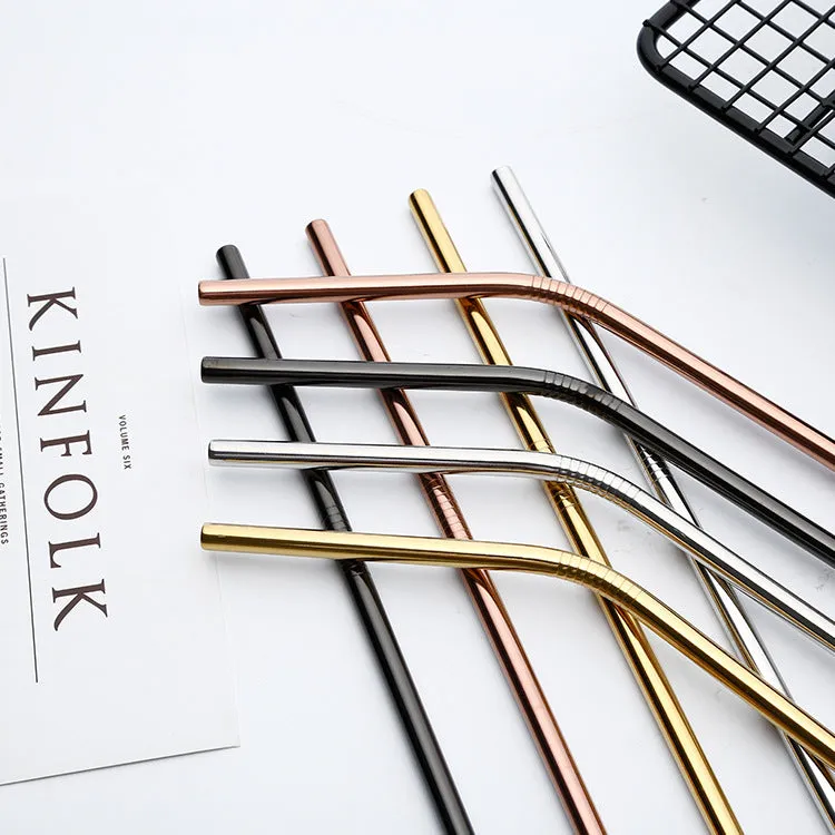 Homlly Keii Stainless Steel Straw (5pcs/set)