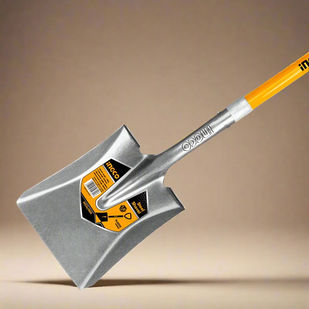 Ingco Steel Spade With Fiberglass Handle - HSSLH06