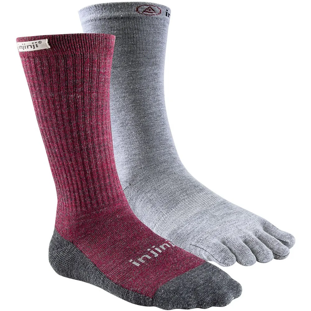 Injinji OUTDOOR HIKER   LINER Women's Crew Running Socks