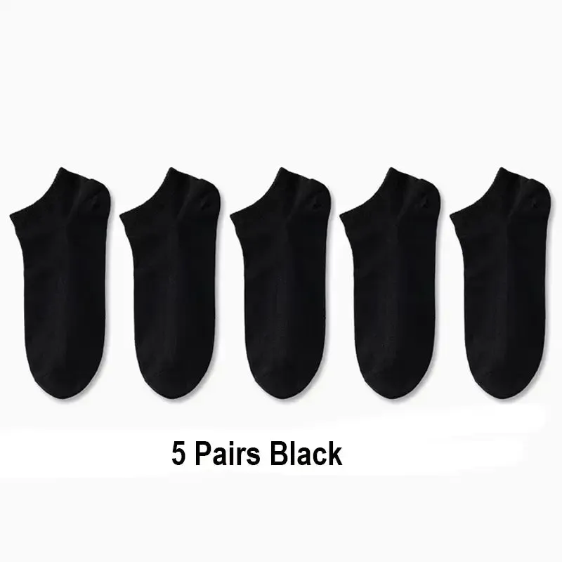 Invisible Non-Slip Boat Socks – 10 Pairs, Breathable & Low-Cut