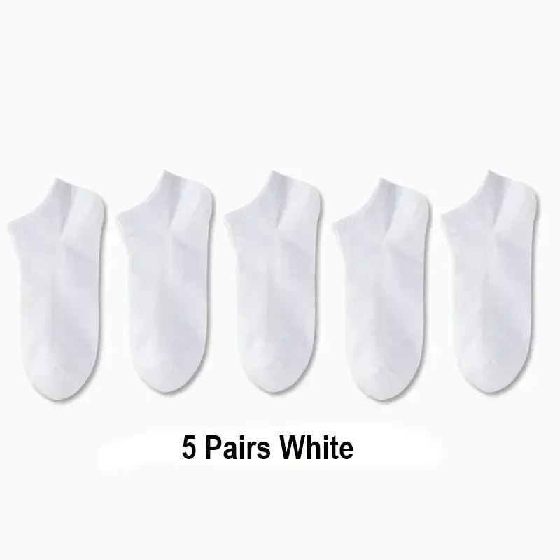 Invisible Non-Slip Boat Socks – 10 Pairs, Breathable & Low-Cut