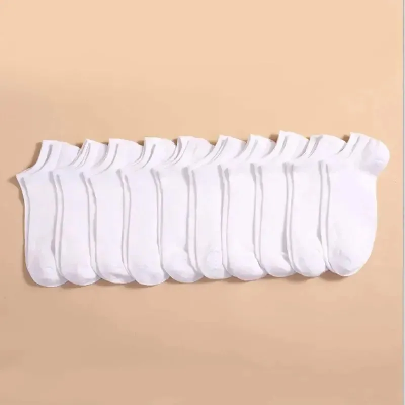 Invisible Non-Slip Boat Socks – 10 Pairs, Breathable & Low-Cut