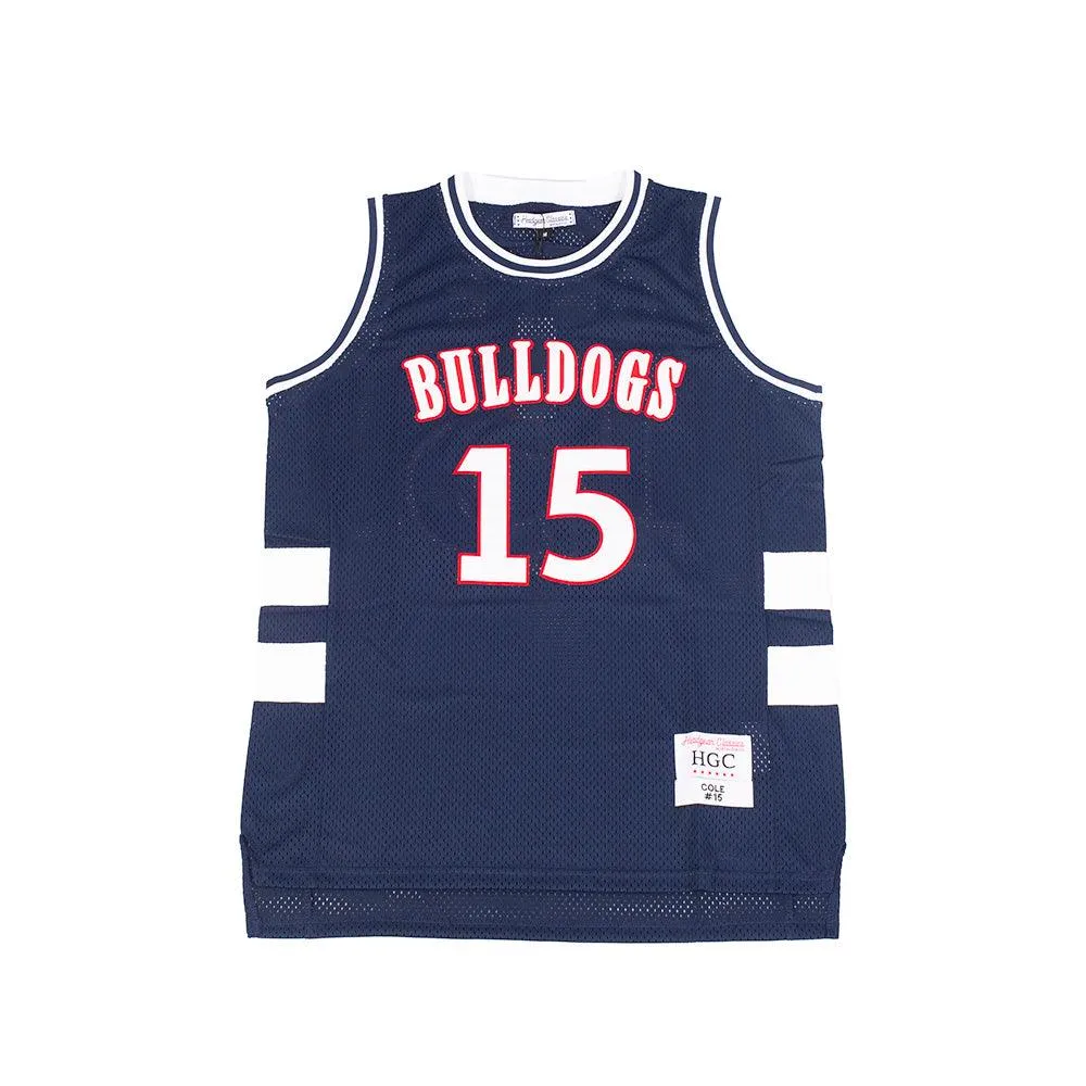 J COLE TERRY SANFORD HIGH SCHOOL BASKETBALL JERSEY (NAVY)