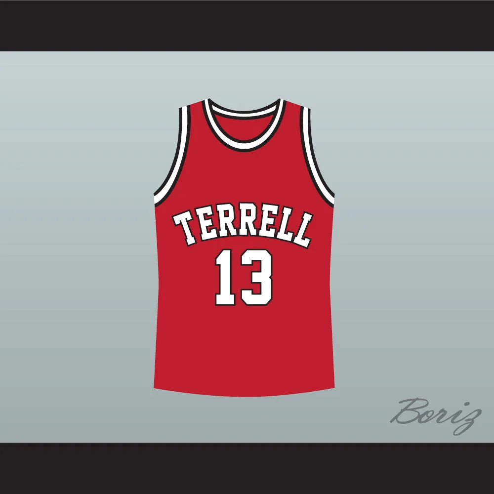 Jamie Foxx Eric Bishop Terrell Tigers 13 High School Basketball Jersey