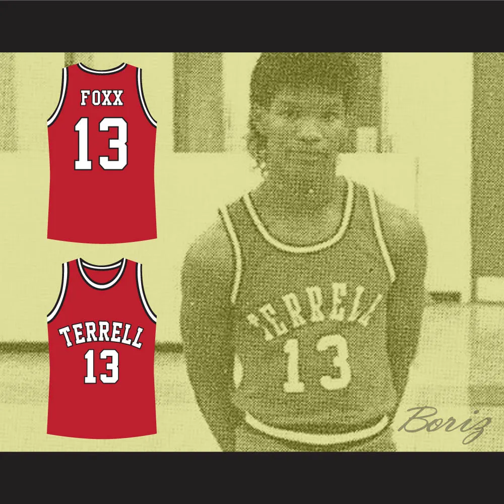Jamie Foxx Eric Bishop Terrell Tigers 13 High School Basketball Jersey