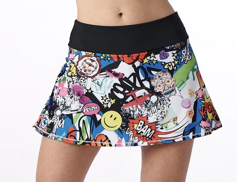 KAPOW Tennis Skort