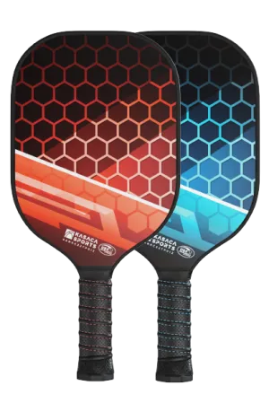 Kasaca Amor-Red & Blue Pickleball Set
