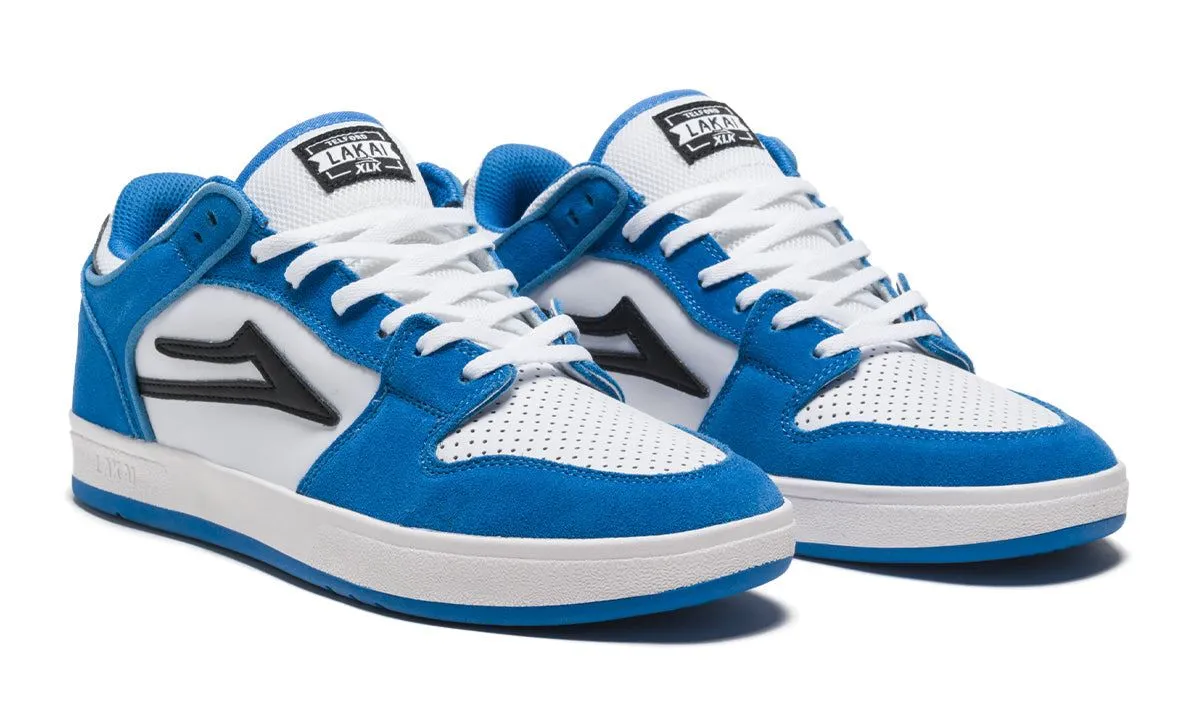 Lakai Telford Low Moroccan Blue Suede Skate Shoes