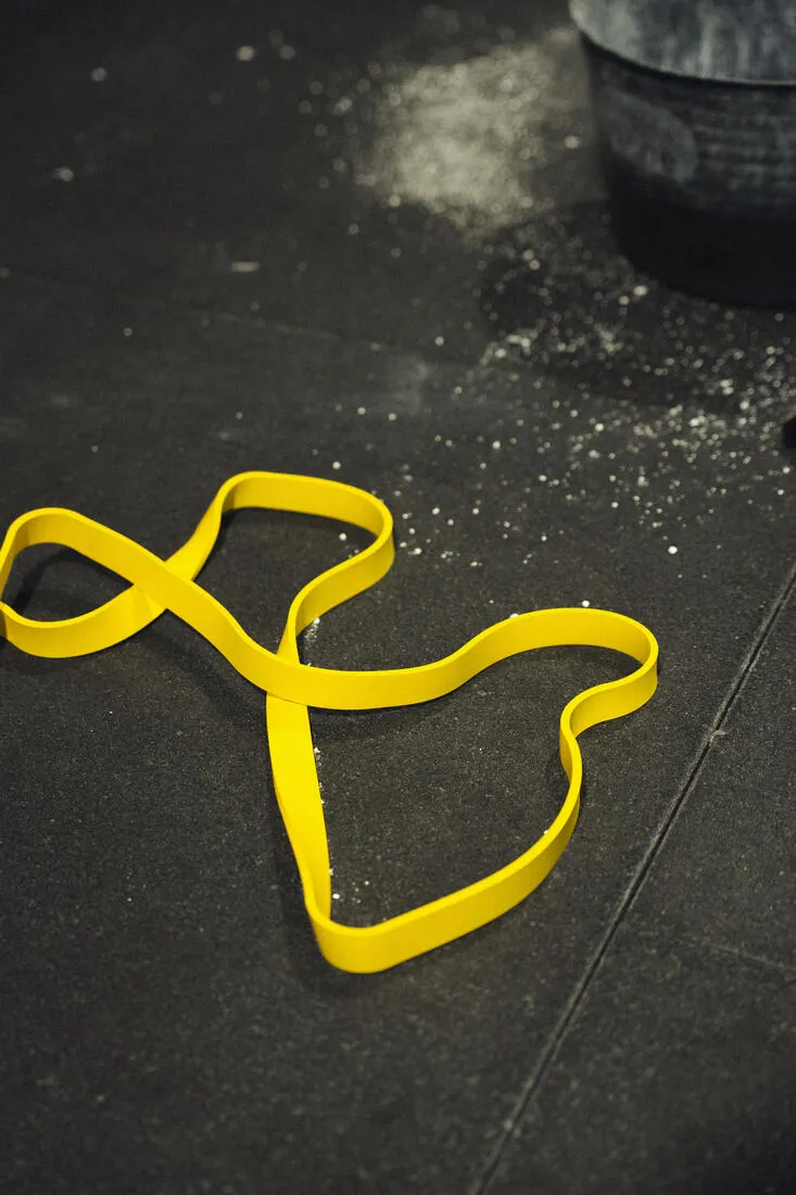 Élastique de musculation - training band 25 kg jaune