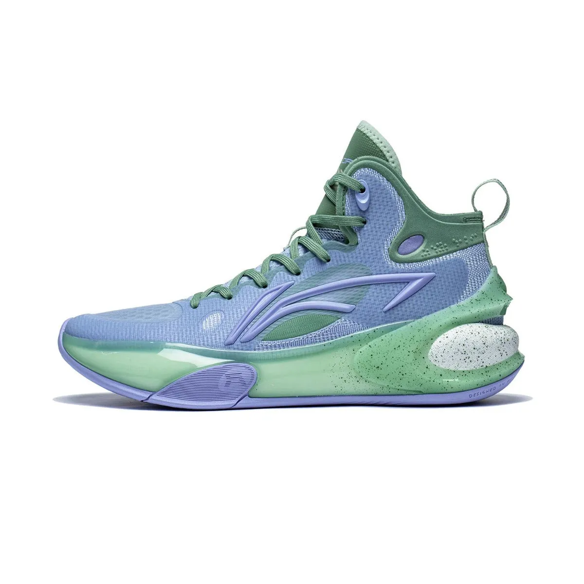 LI-NING YUSHUAI 17 HIGH 'PURPLE GREEN'