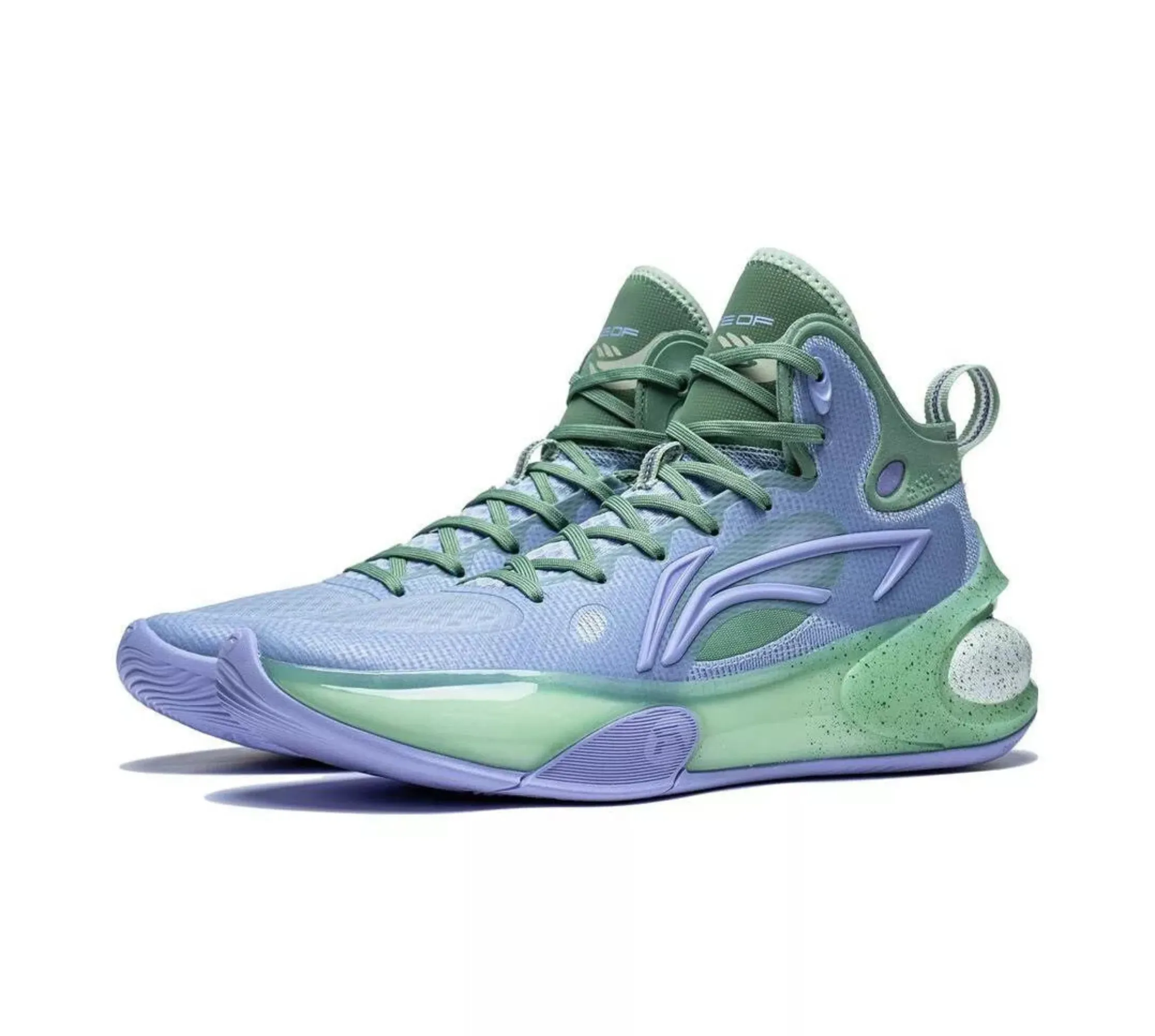 LI-NING YUSHUAI 17 HIGH 'PURPLE GREEN'