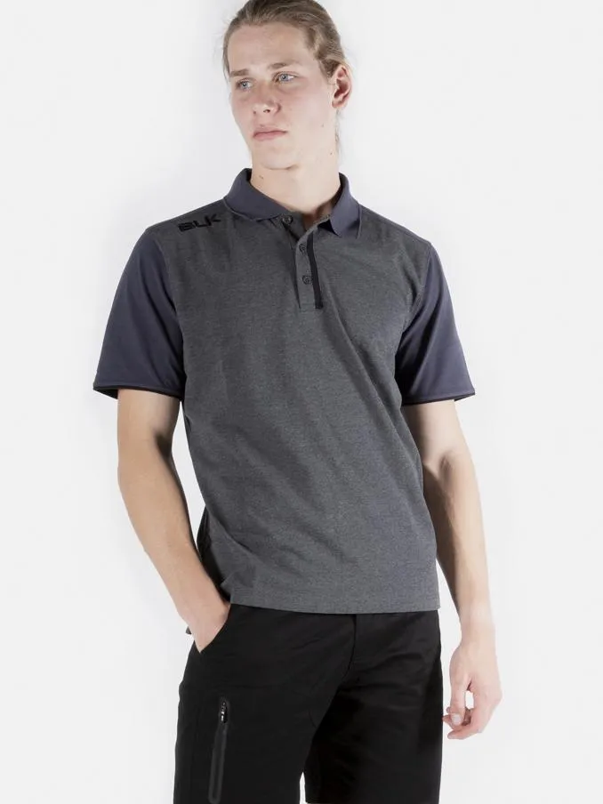 Lifestyle Polo Mens Charcoal