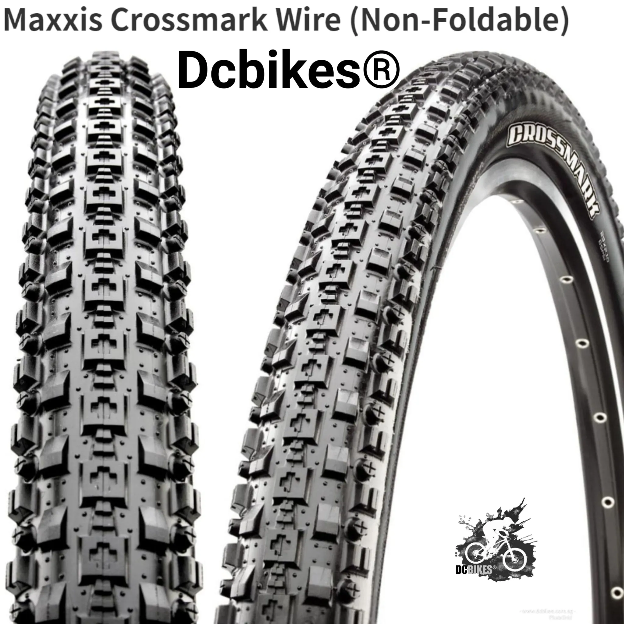 Maxxis 26''| 27.5''| 29'' Crossmark Series Wired Tyres (2 Tires)