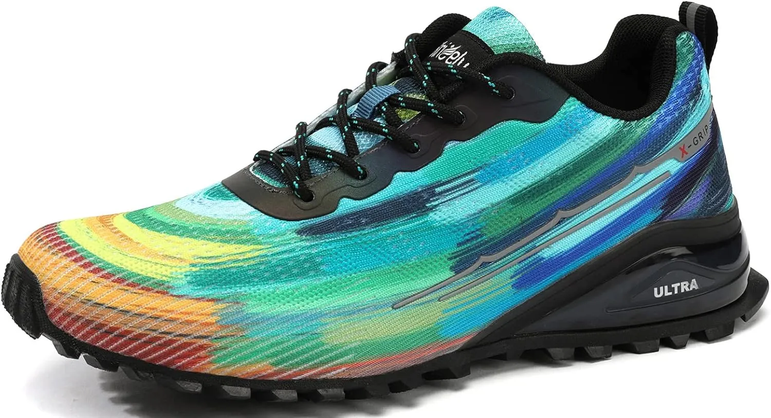 Men's Fashion Sneakers Lightweight Breathable Walking Shoes Tennis Cross Training Shoe Non Slip Trail Running Shoes