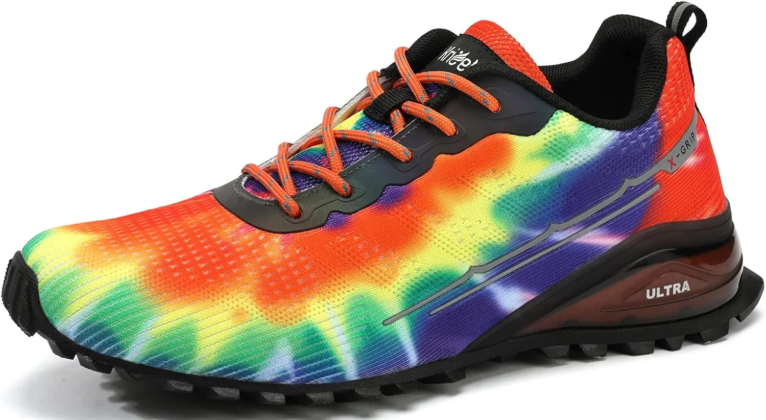 Men's Fashion Sneakers Lightweight Breathable Walking Shoes Tennis Cross Training Shoe Non Slip Trail Running Shoes