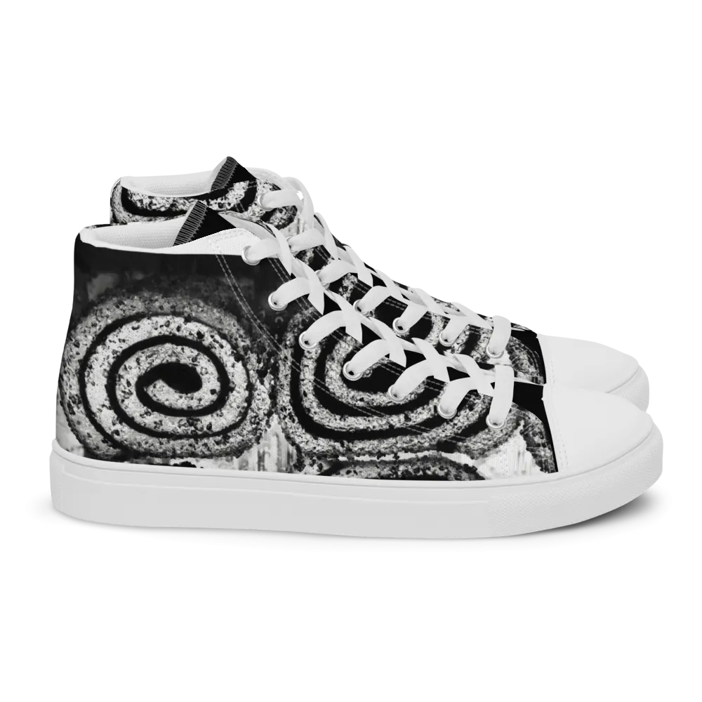 Men’s Hypnotic high top canvas shoes