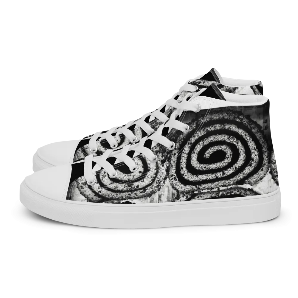 Men’s Hypnotic high top canvas shoes