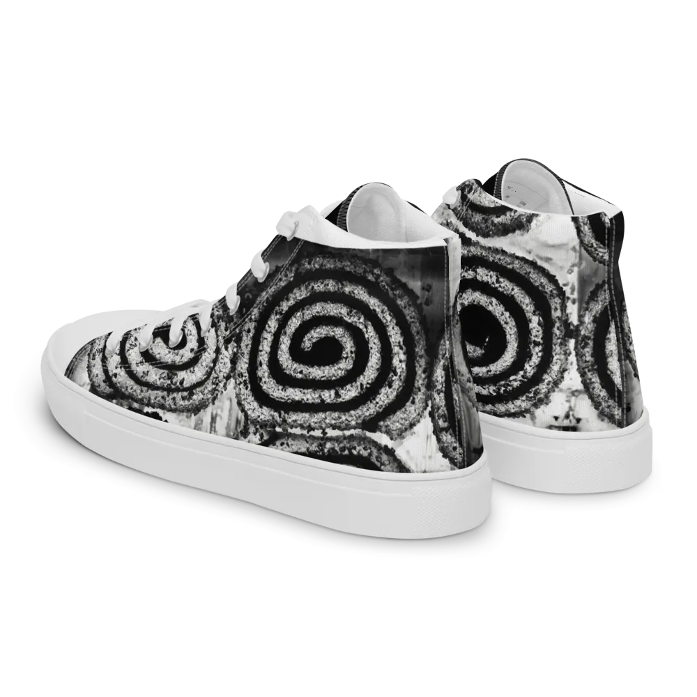 Men’s Hypnotic high top canvas shoes