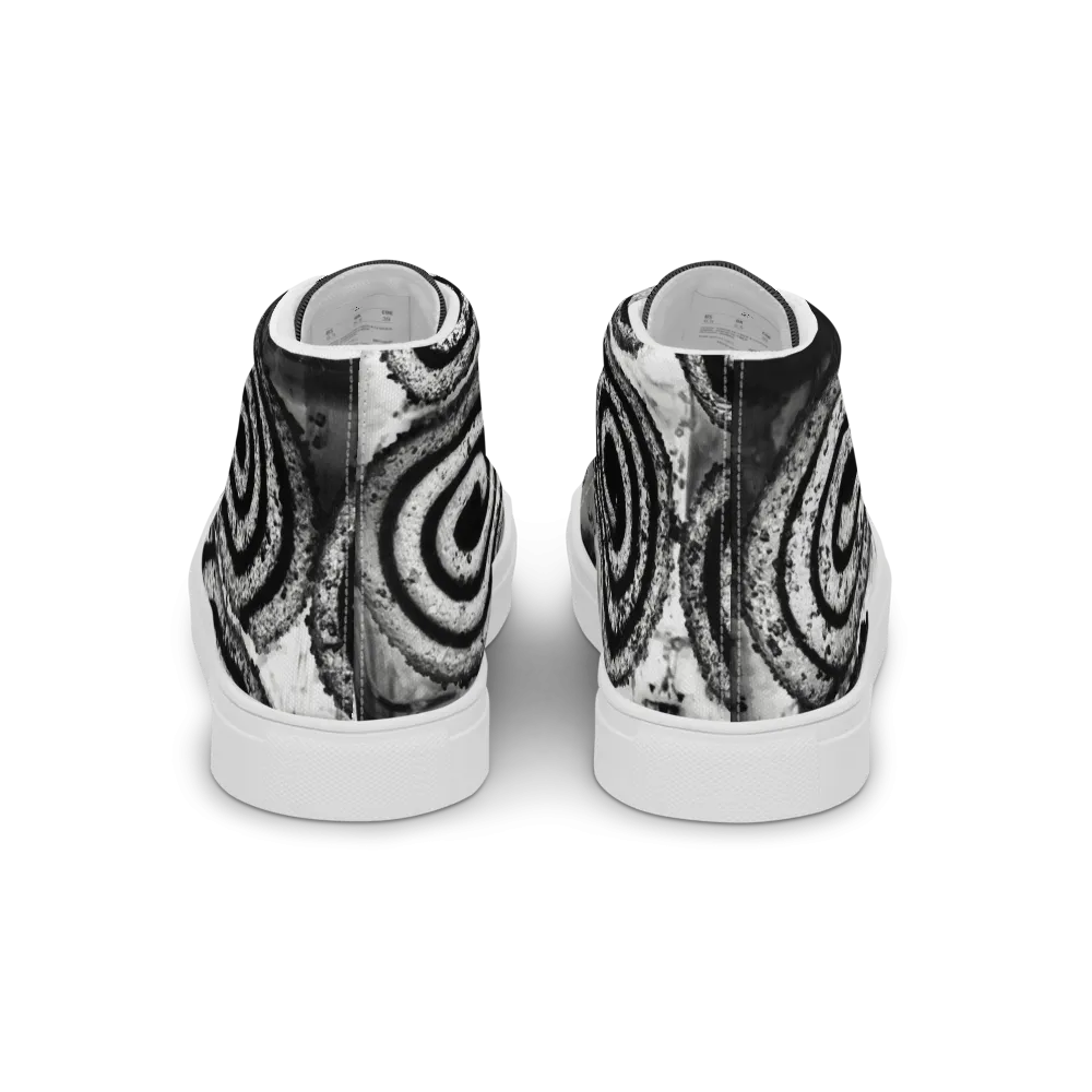 Men’s Hypnotic high top canvas shoes