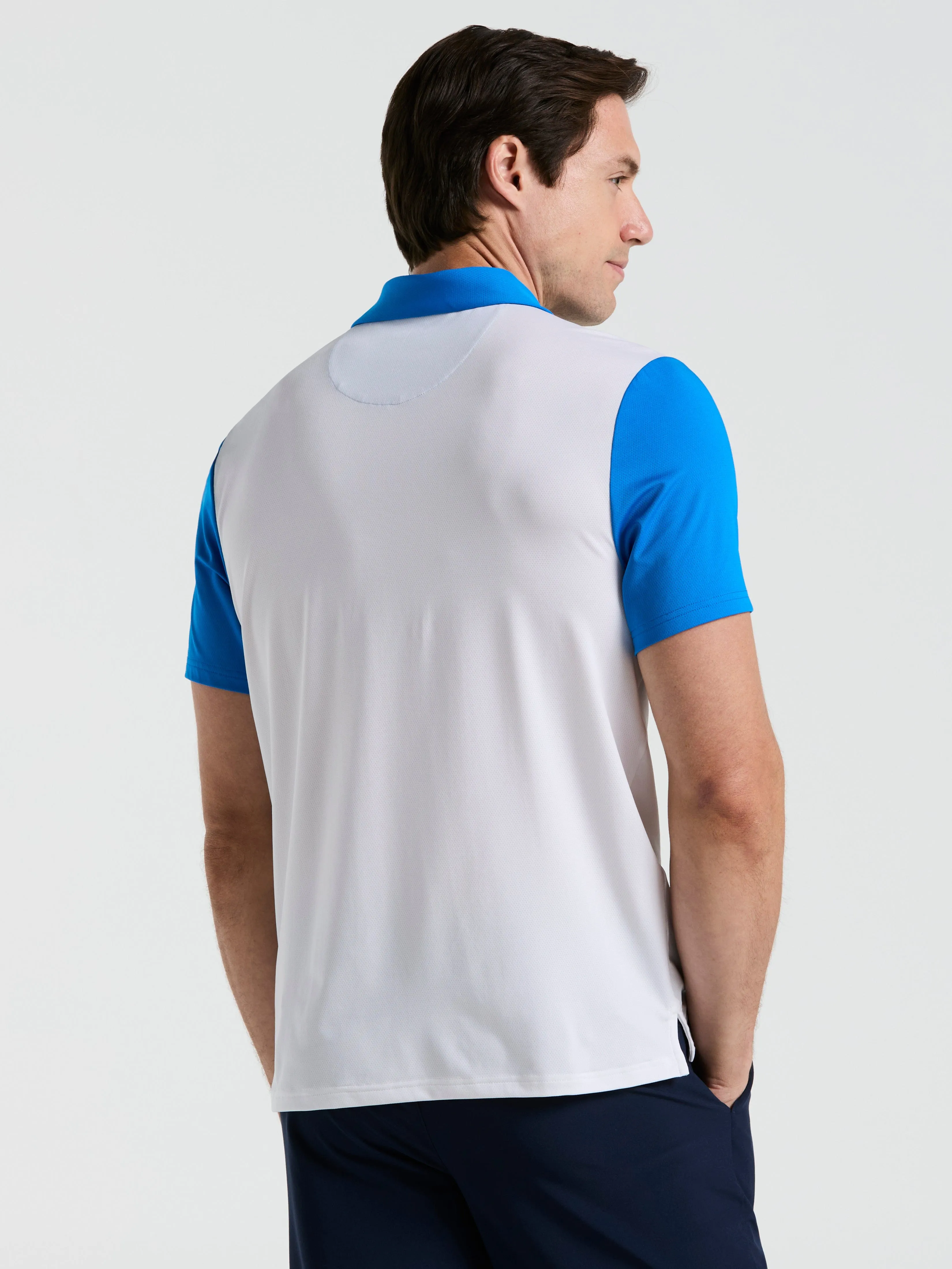 Men's Performance Heritage Blocked Tennis Tee