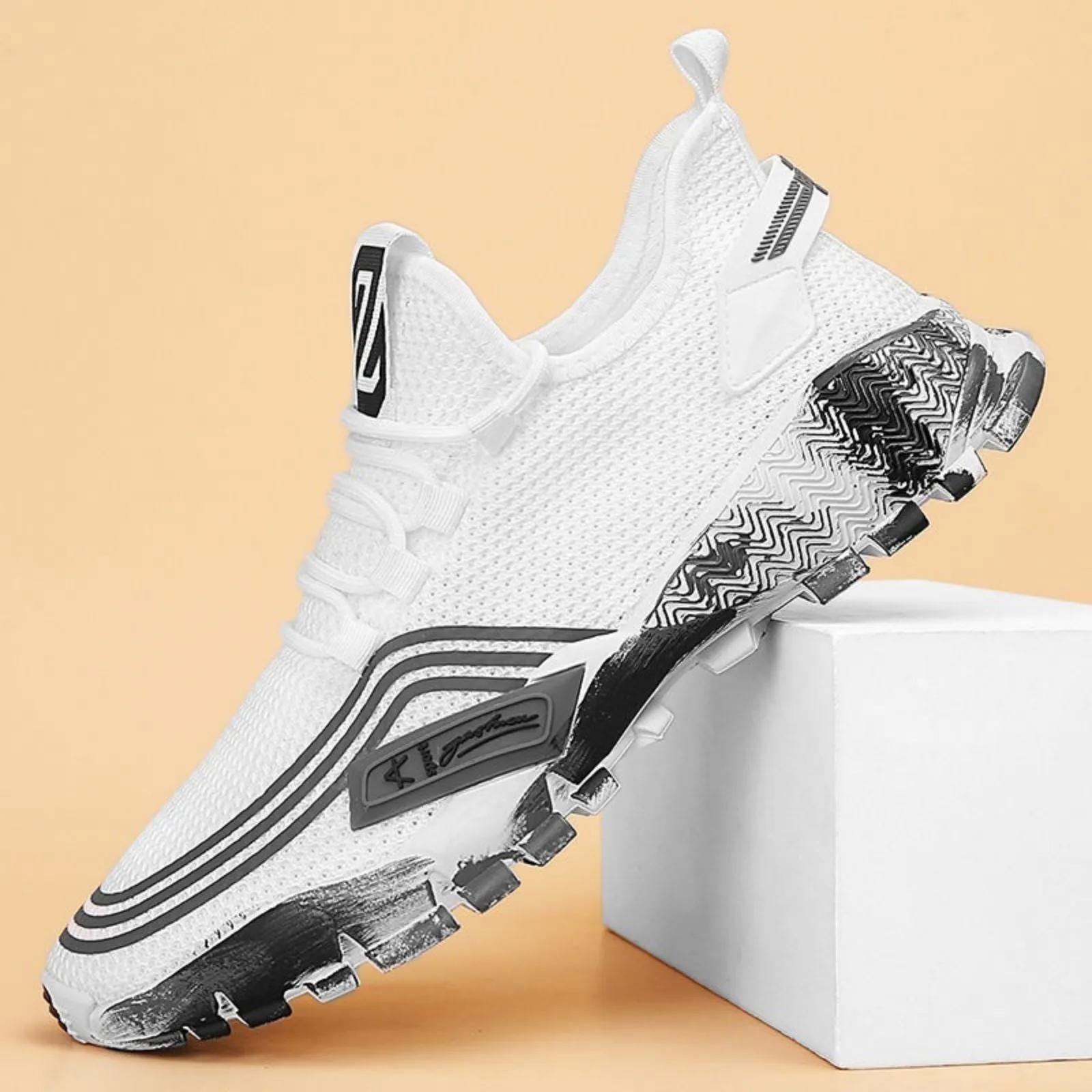 Men's Summer Sandals Running Casual Shoes Outdoor Athletic Jogging Sports Tennis Sneakers Gym Non-slip Breathable Shoes