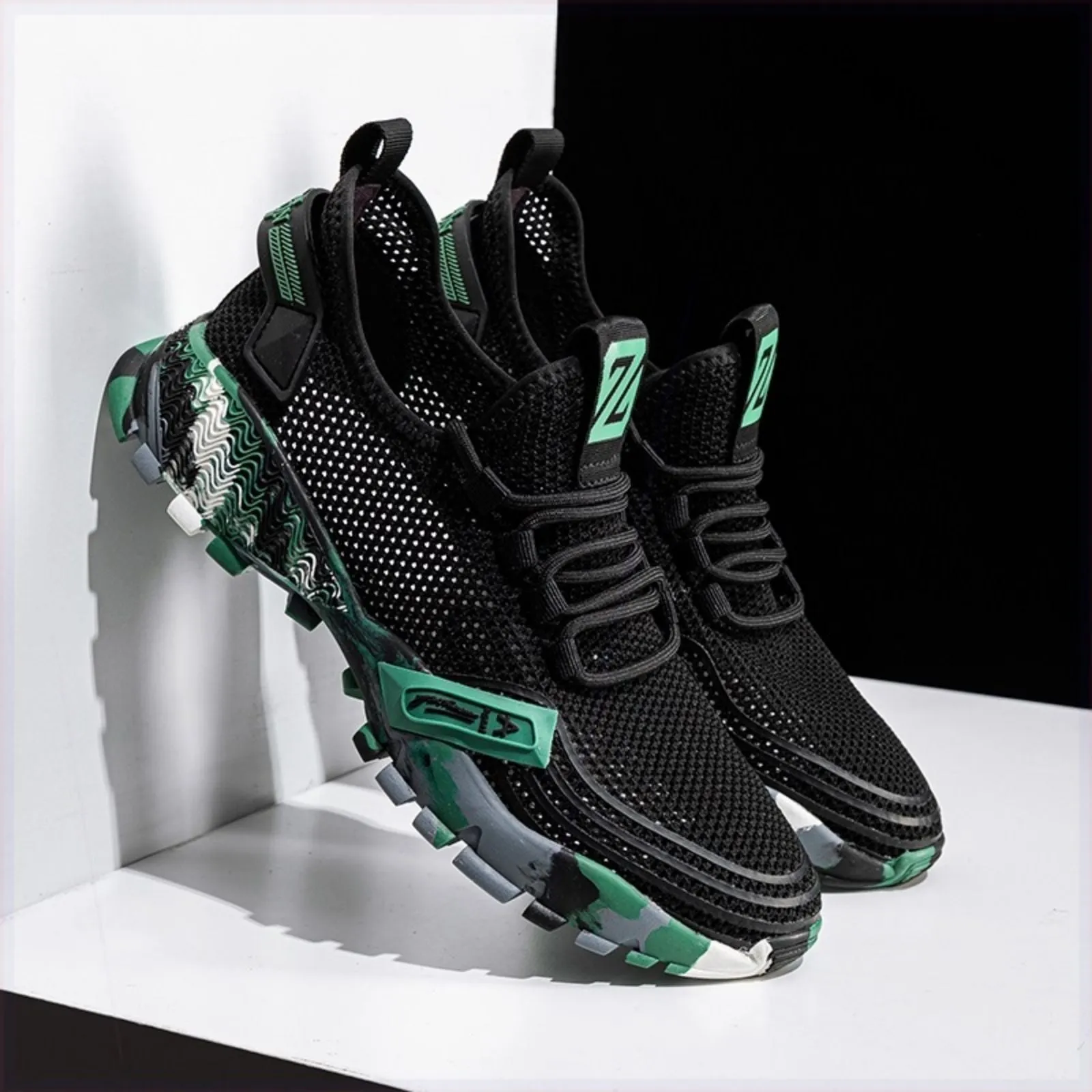 Men's Summer Sandals Running Casual Shoes Outdoor Athletic Jogging Sports Tennis Sneakers Gym Non-slip Breathable Shoes